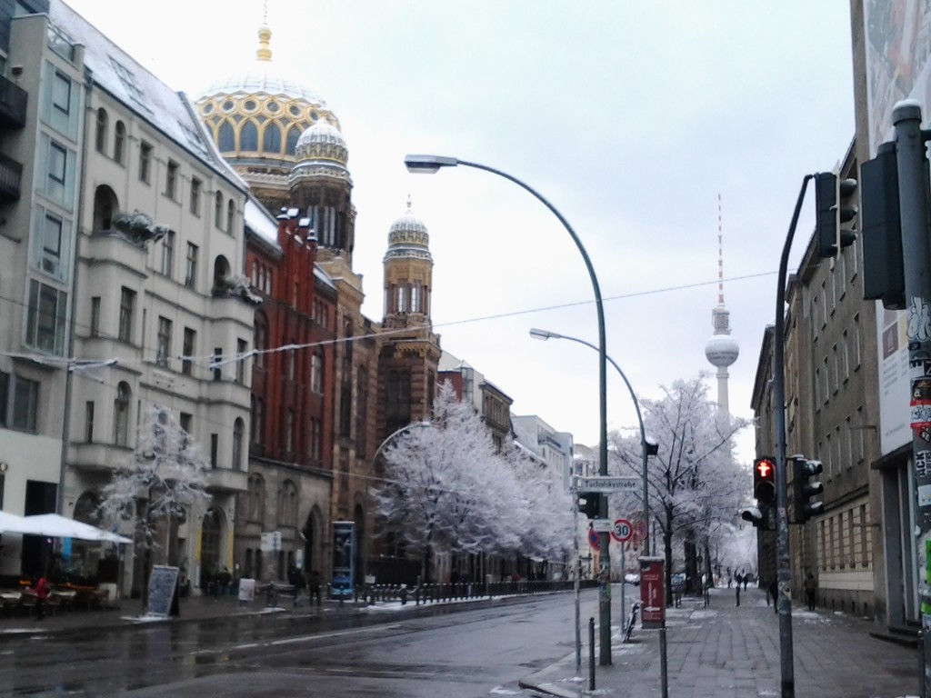 Oranienburger Straße imbiancata